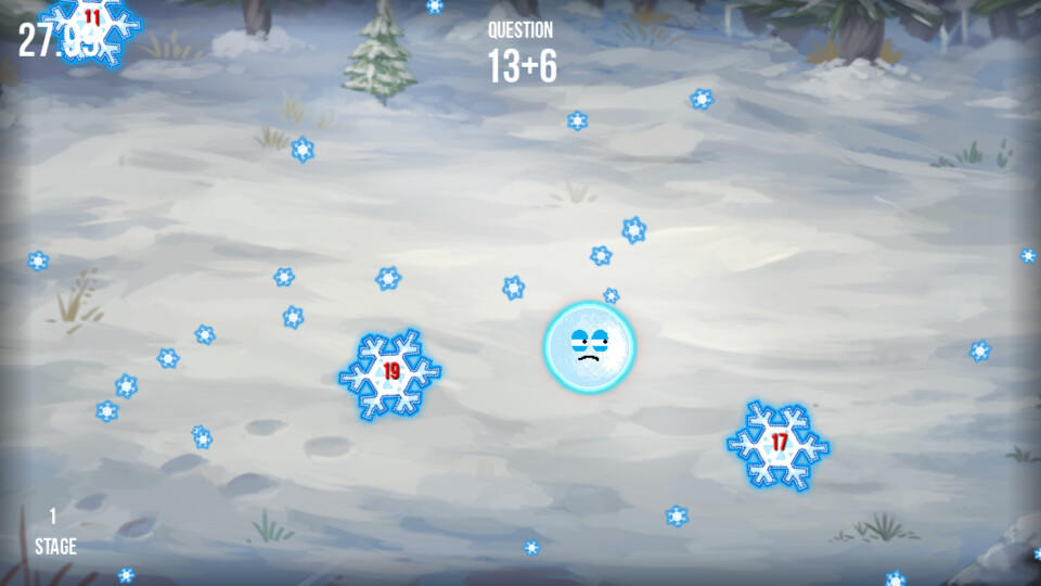 Snow Question screenshot game