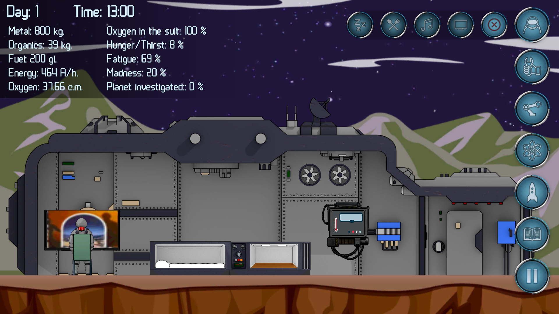 Random Space: Survival 게임 스크린샷
