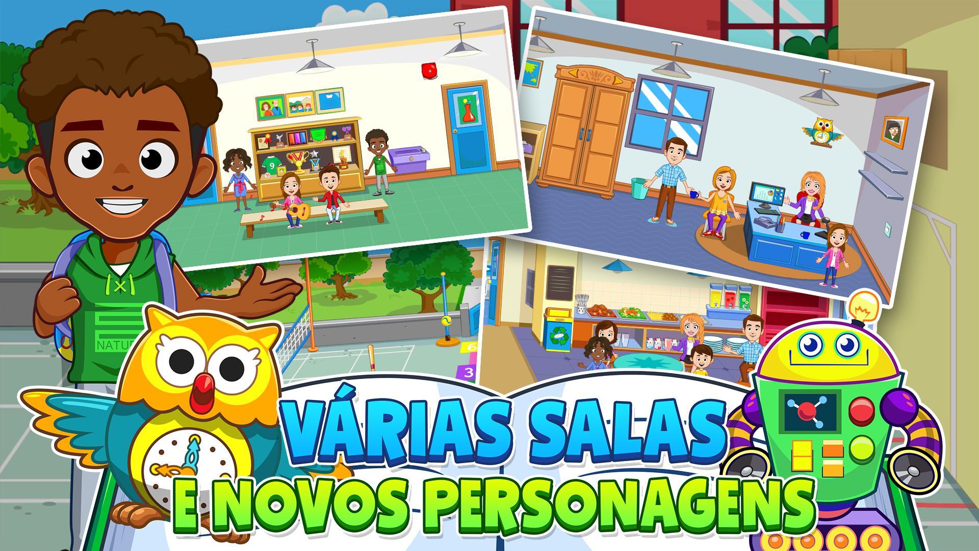 Captura de Tela do Jogo My Town : School