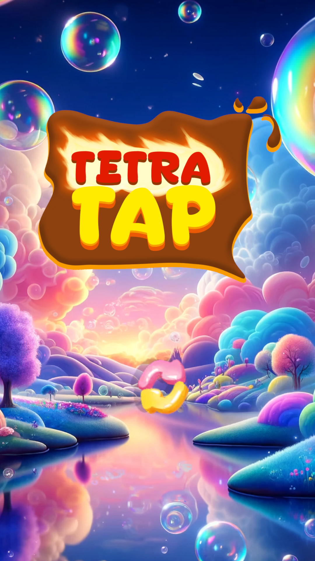 Скриншот игры Tetra Tap: Block Buster