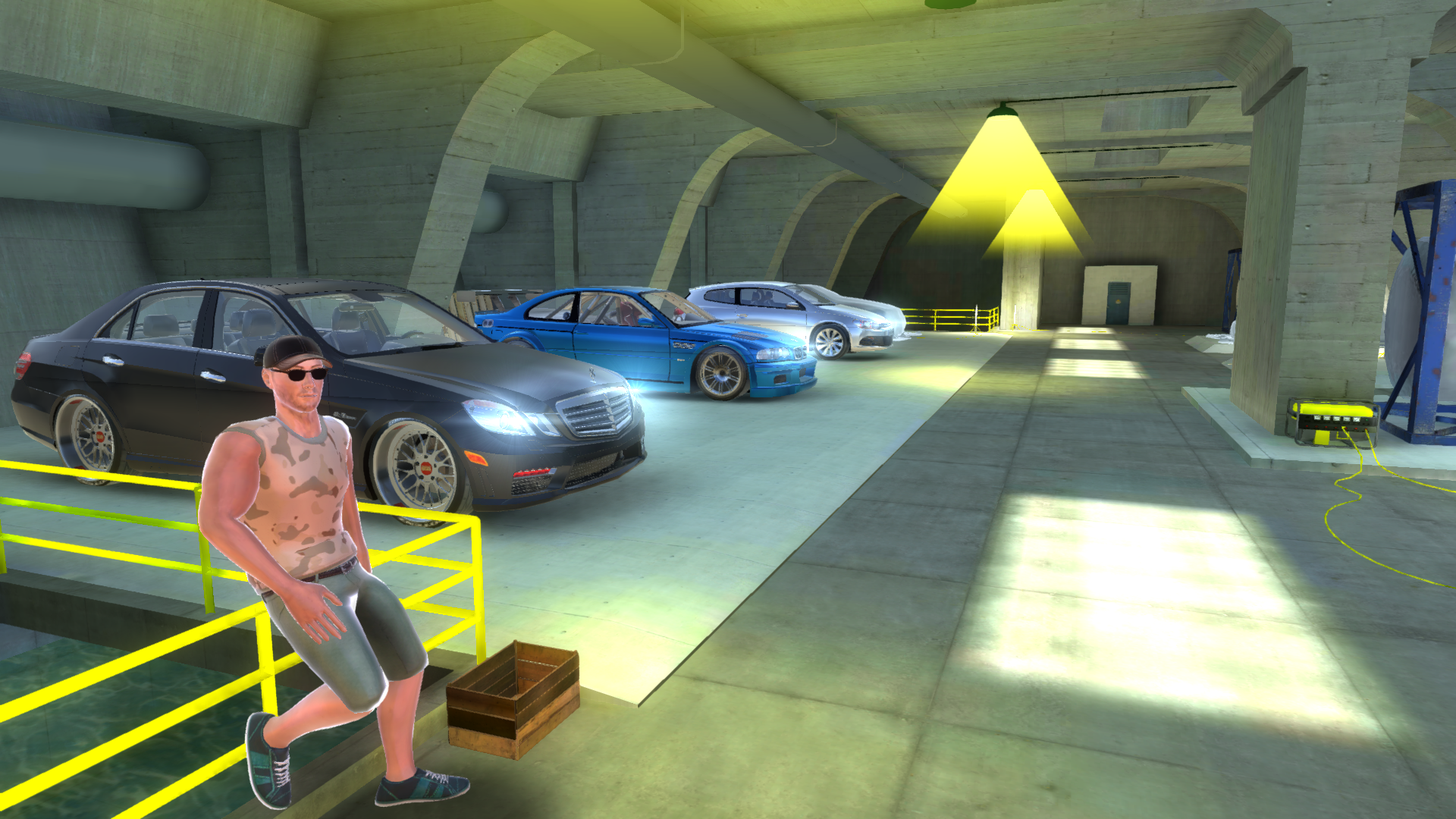 Captura de Tela do Jogo E63 AMG Drift Simulator