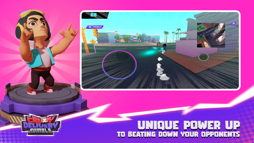 Crazy Delivery Rumble screenshot game