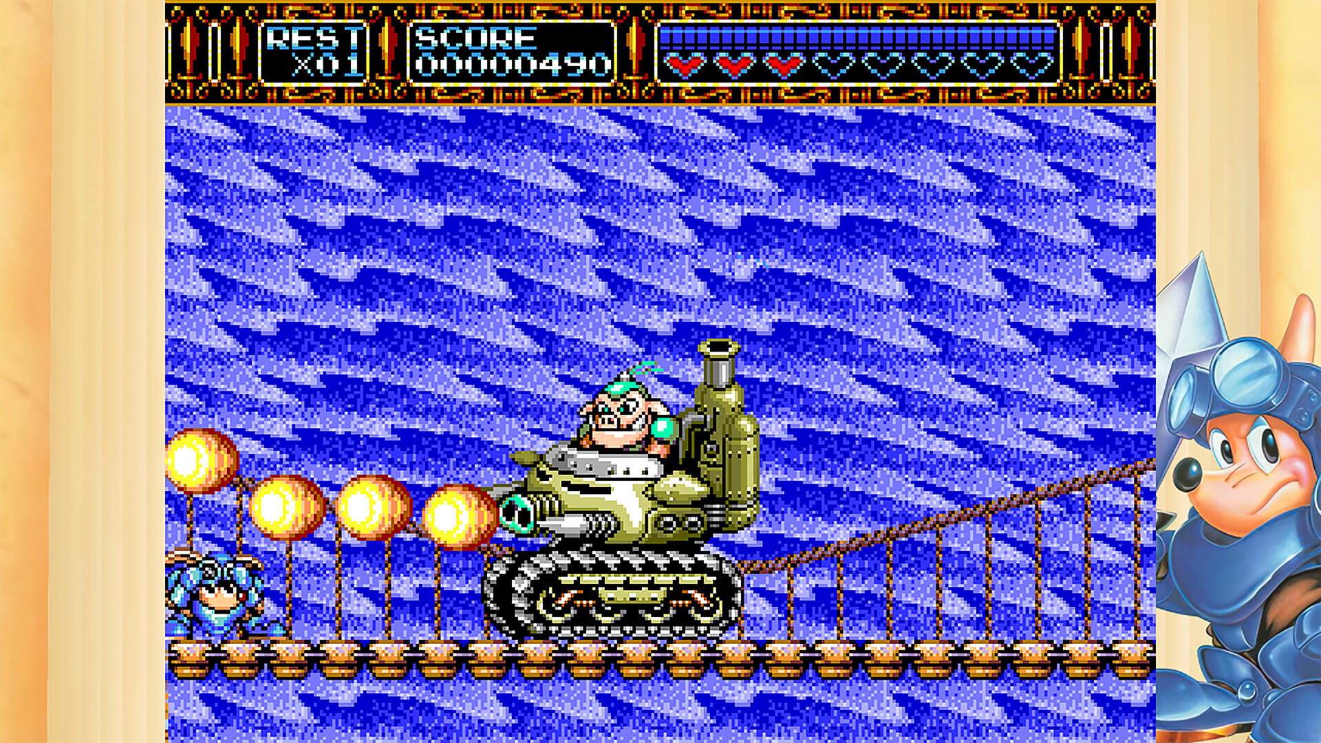 Screenshot 1 of Rocket Knight Adventures: Re-Sparked! 