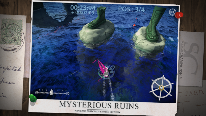 Captura de Tela do Jogo Sailboat Championship