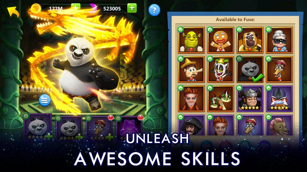 DreamWorks Universe of Legends Game Screenshot