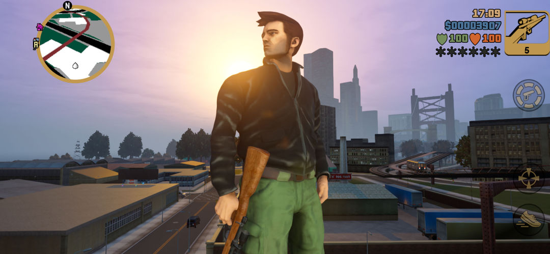 Screenshot of GTA III – NETFLIX