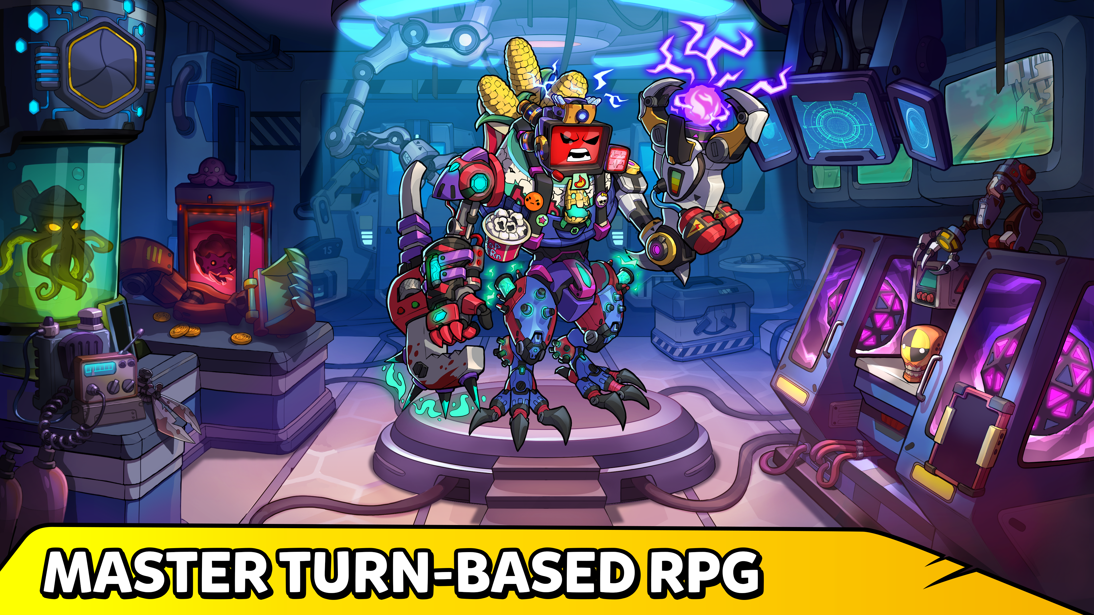 Junkineering: Robot Wars RPG Game Screenshot