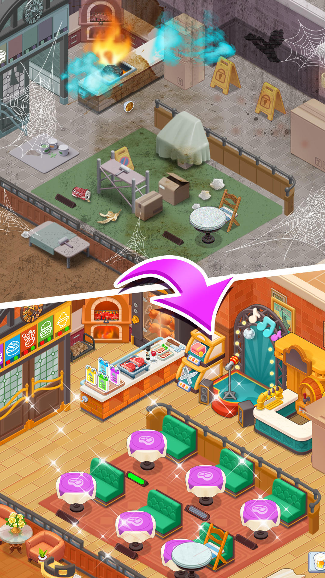 Screenshot of Happy Diner Story