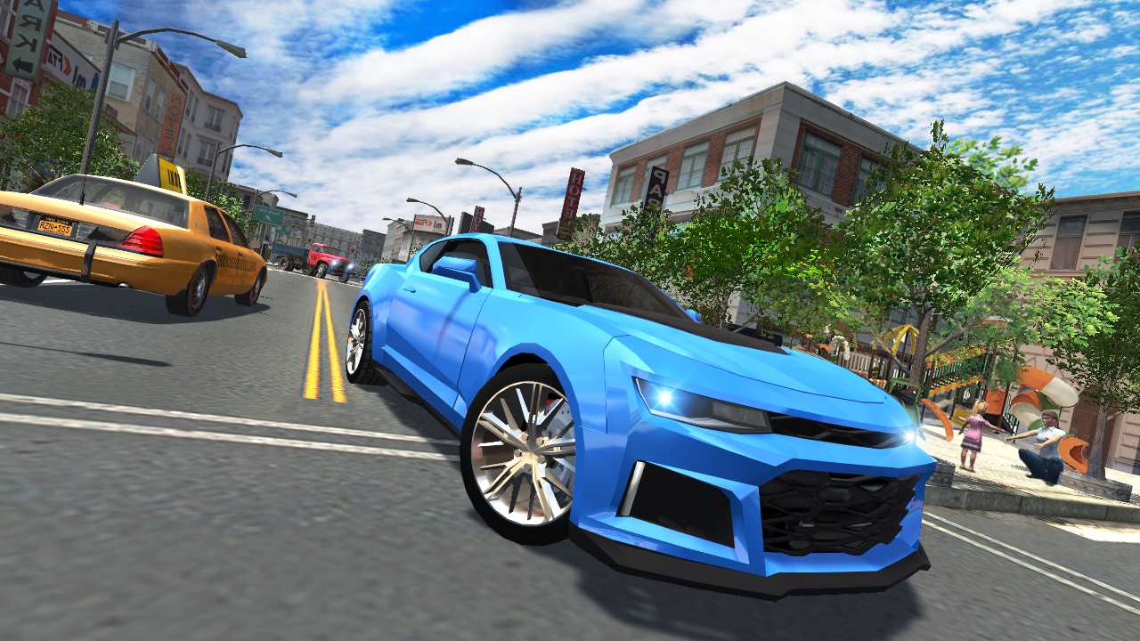 Muscle Car ZL Game Screenshot