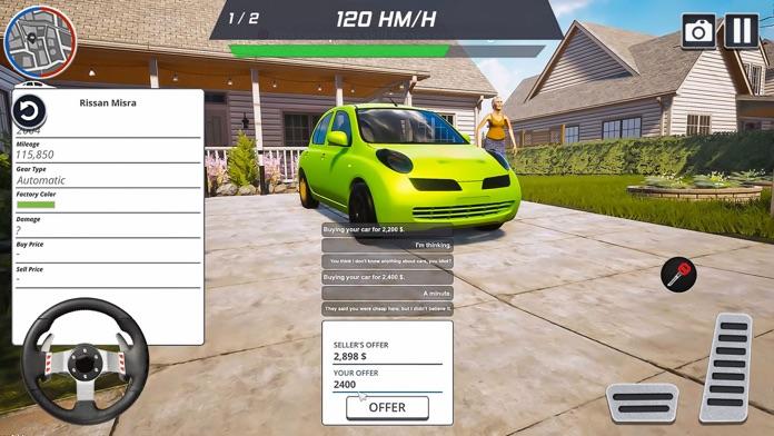 自動車販売シミュレーター ゲーム 2024: 車の購入、販売のキャプチャ