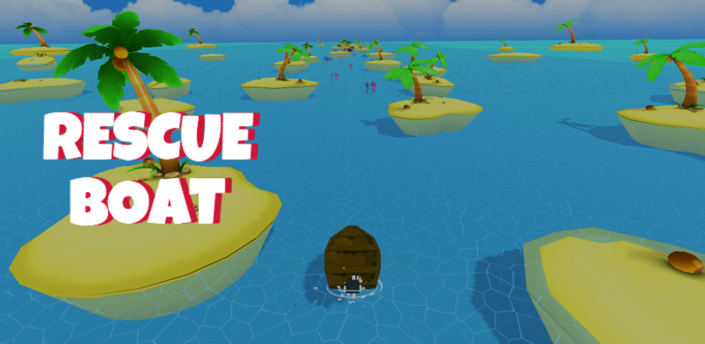 Screenshot 1 of Симулятор спасательной лодки BoatGame 1.0.1