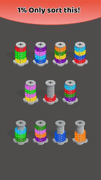 Chain Sort - puzzle Games ภาพหน้าจอเกม