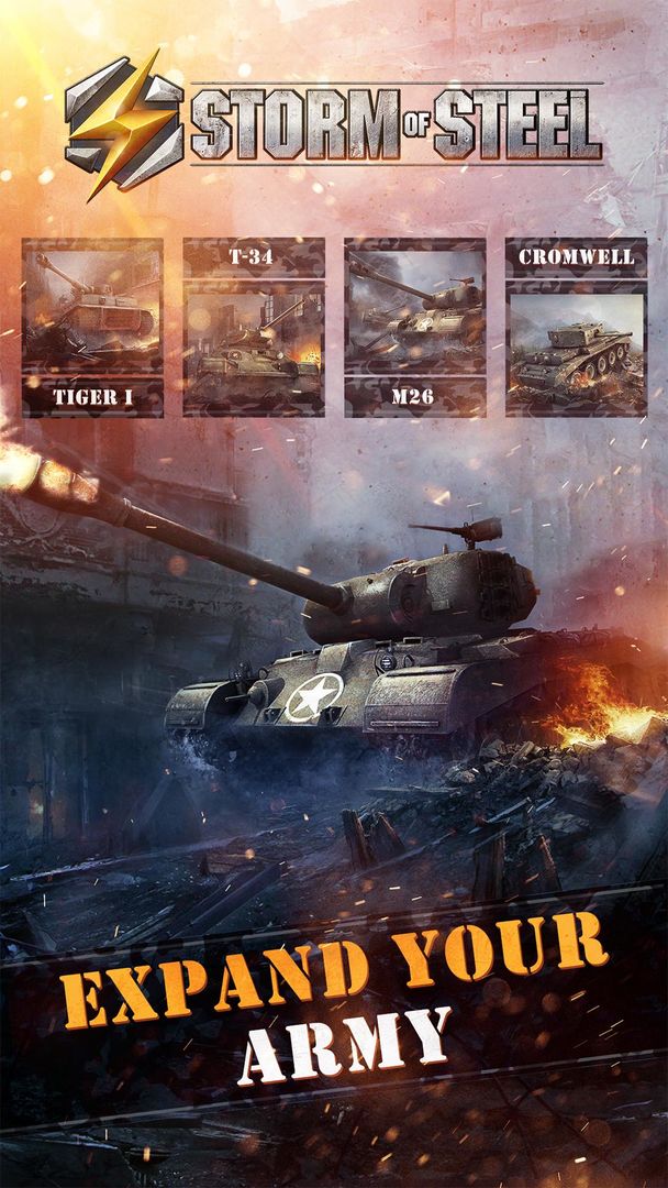 Storm of Steel: Tank Commander screenshot game