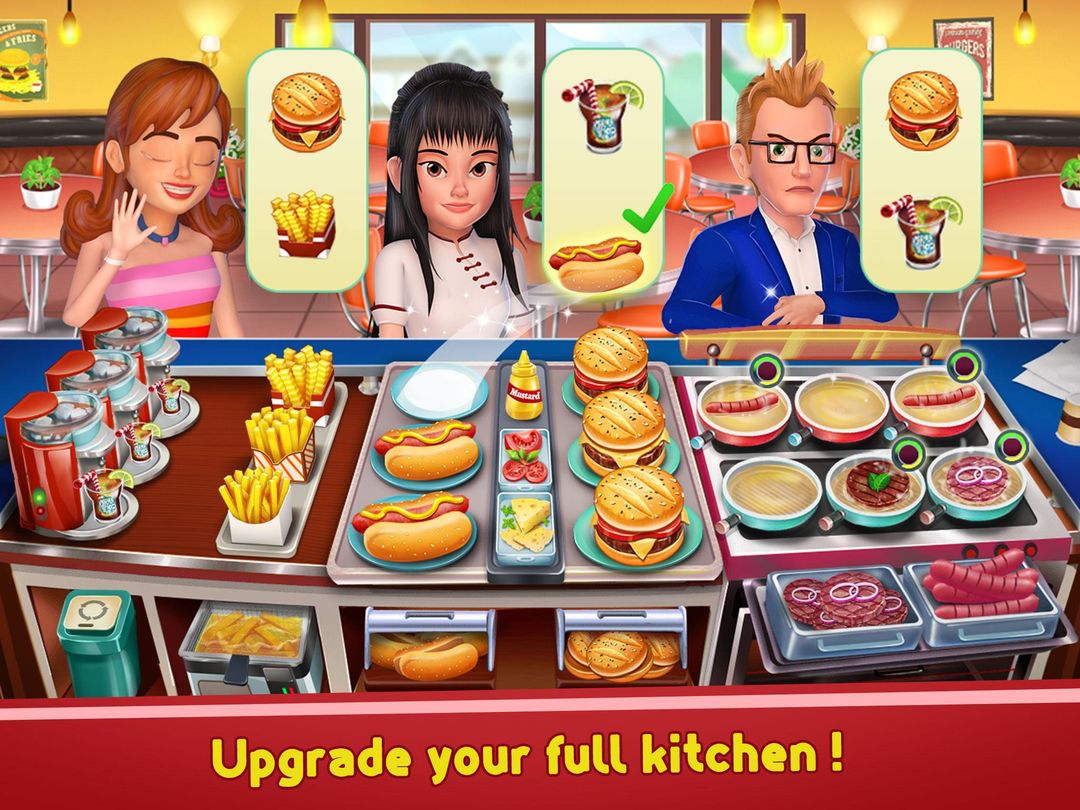 Kitchen Madness - Restaurant Chef Cooking Game遊戲截圖