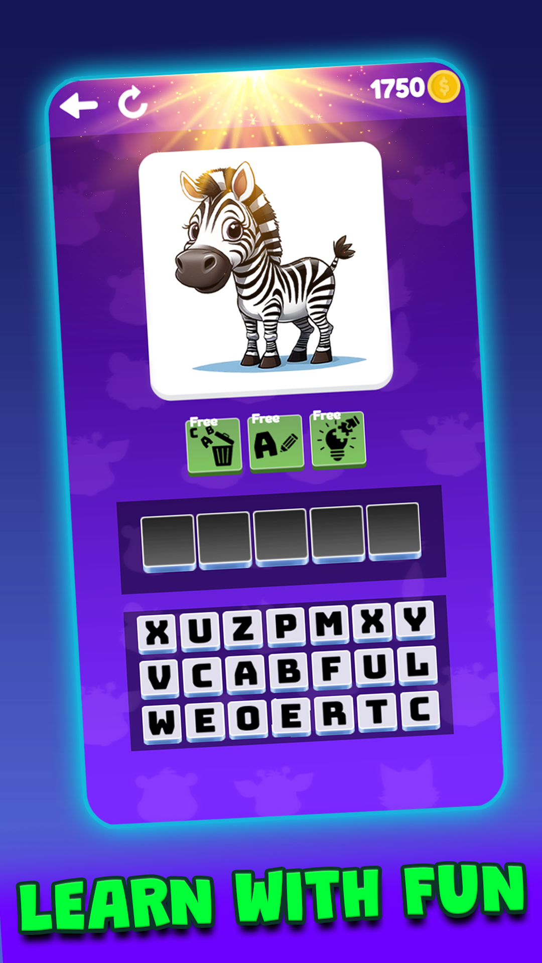 Guess the Animal Game Screenshot