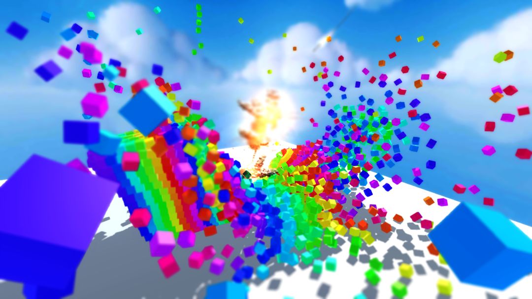 Screenshot of CUBE Physics Simulation