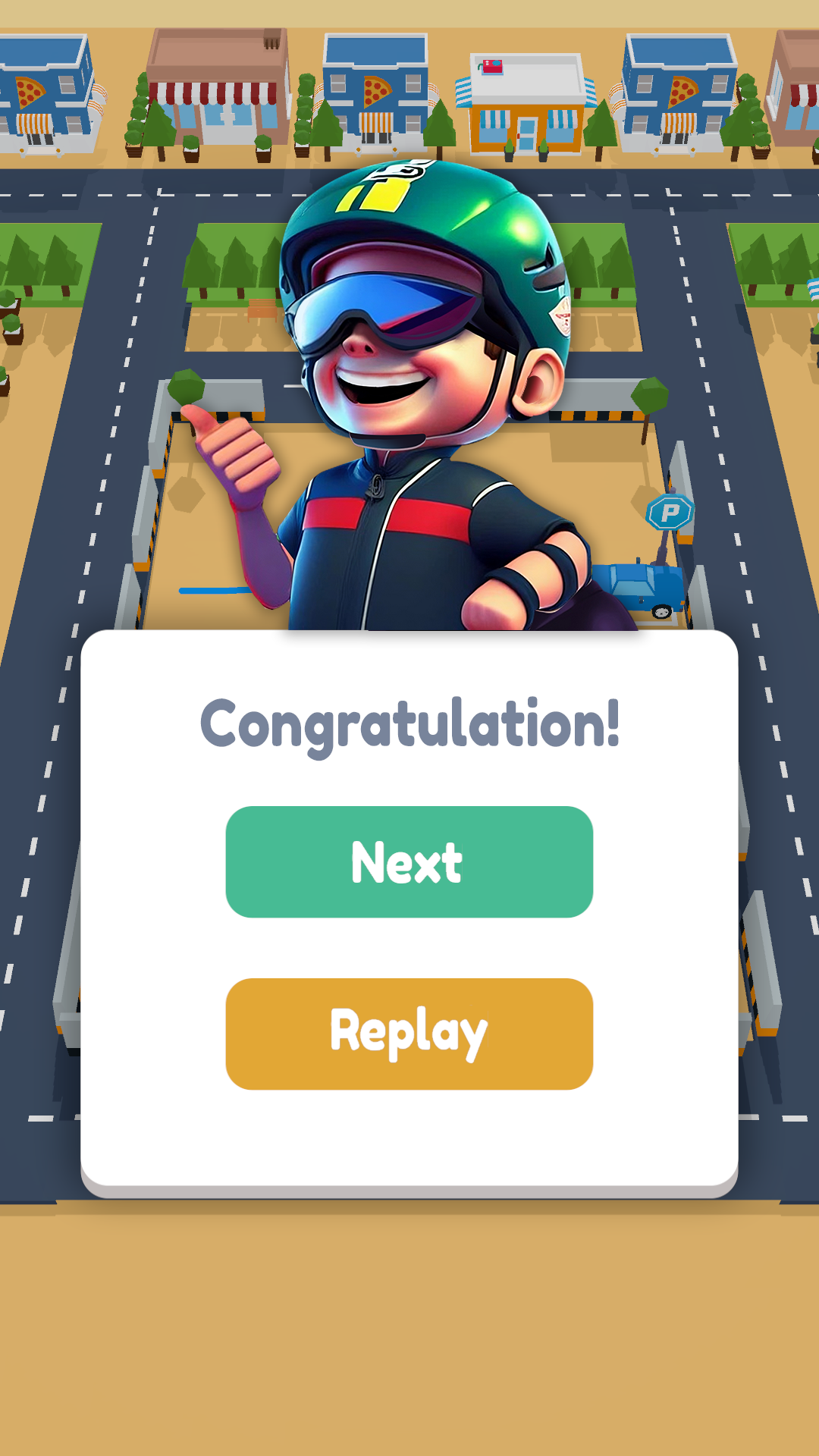 Car Park Puzzle Game Screenshot