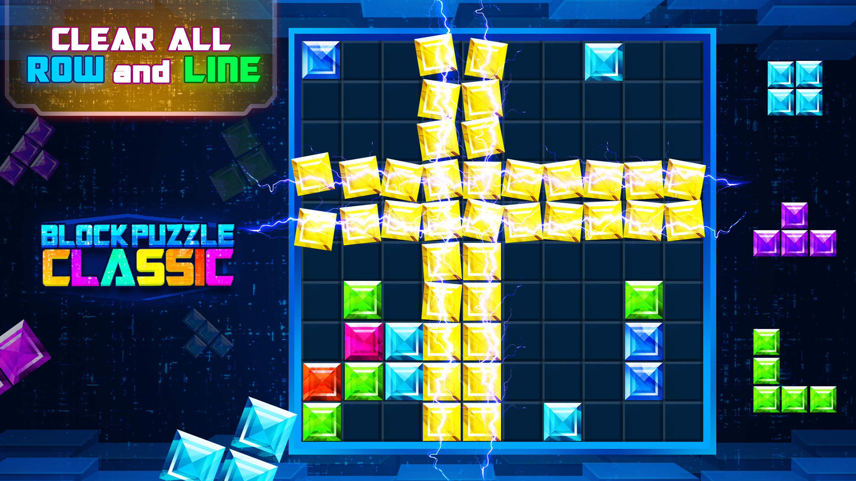 Block Puzzle Classic Plus Game Screenshot