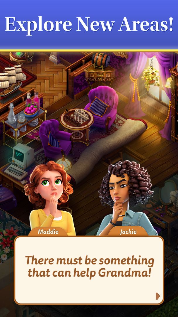 Merge Mansion screenshot game
