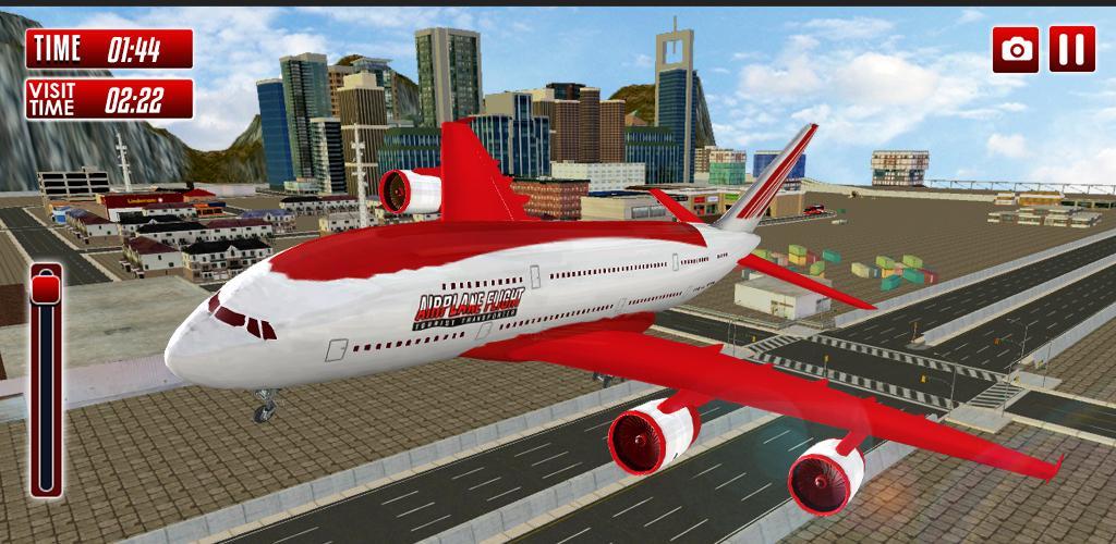 Banner of Tourist Transporter Airplane Flight Simulator 2018 1.2