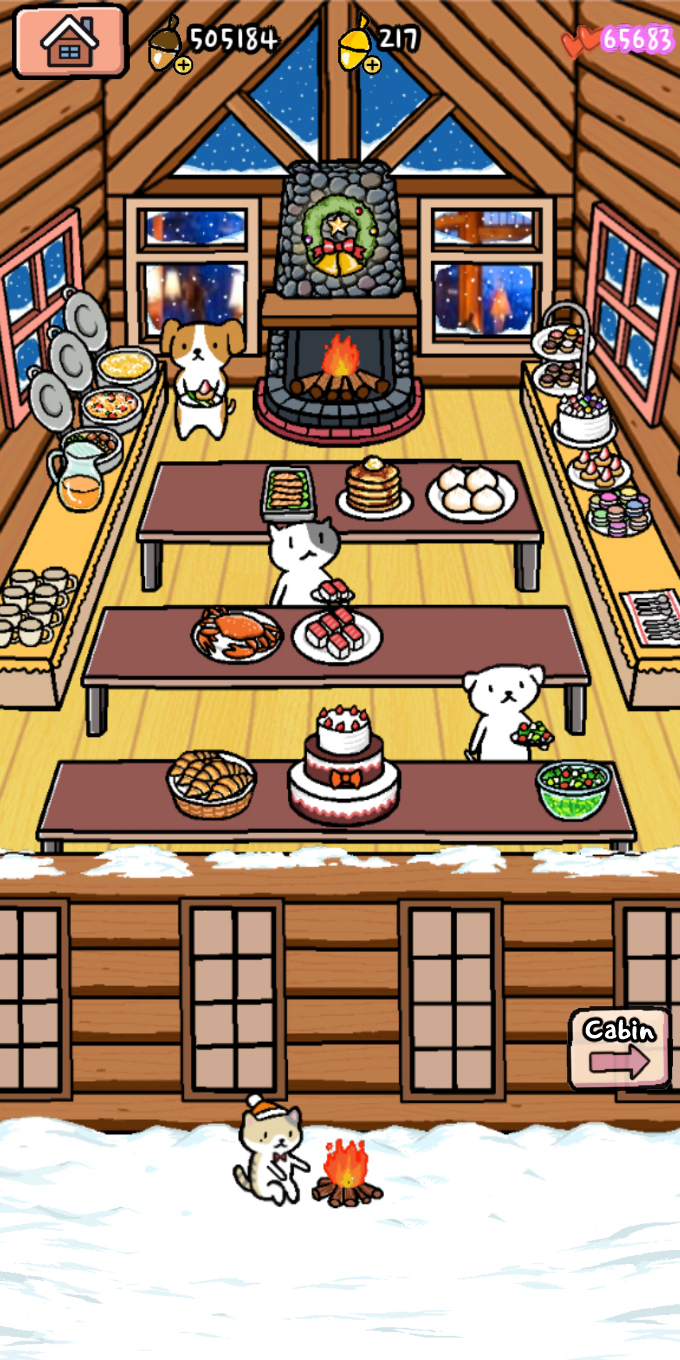 Cuplikan Layar Game Animal Ski Resort