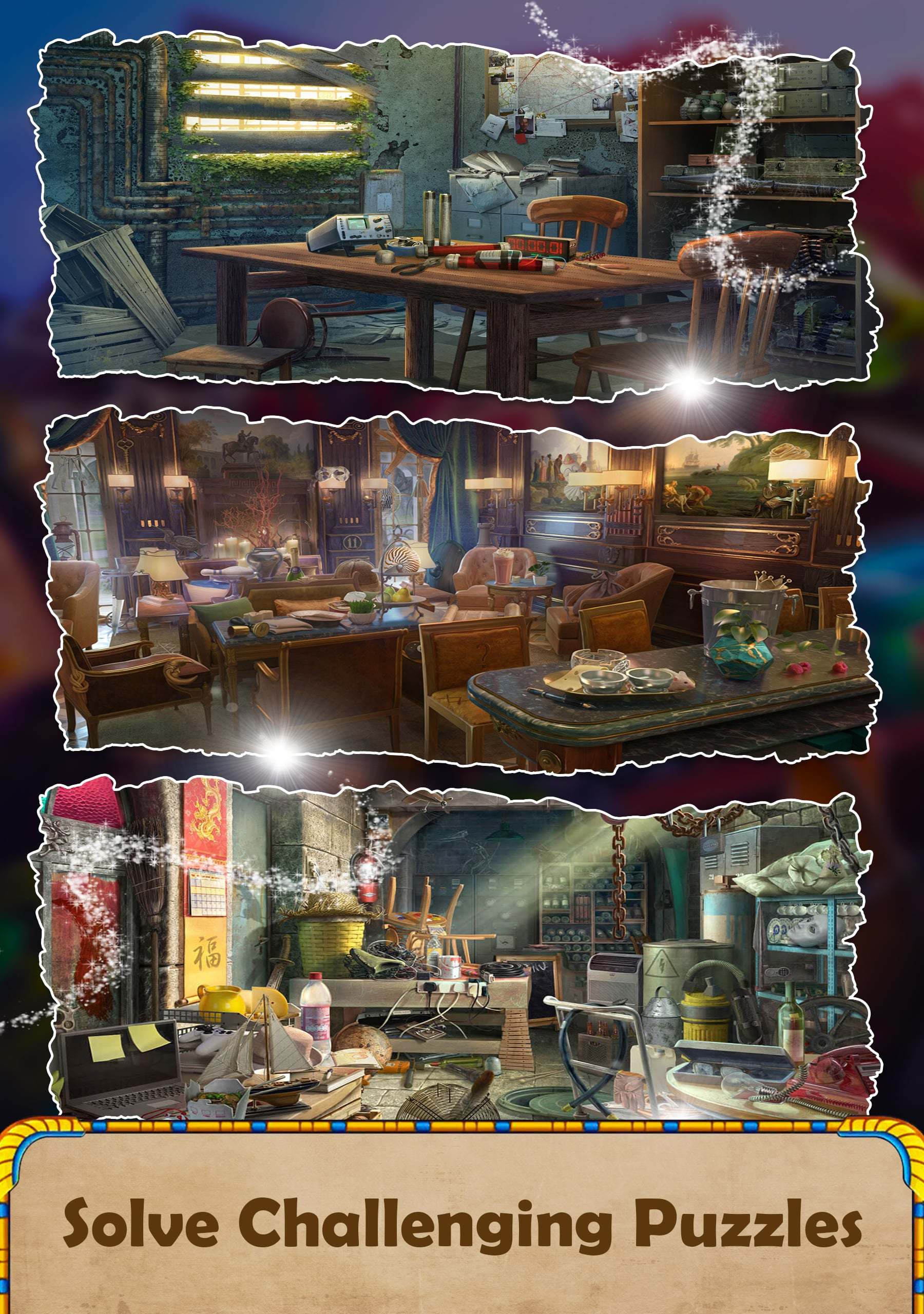 Hidden Objects: Clue Adventure Game Screenshot