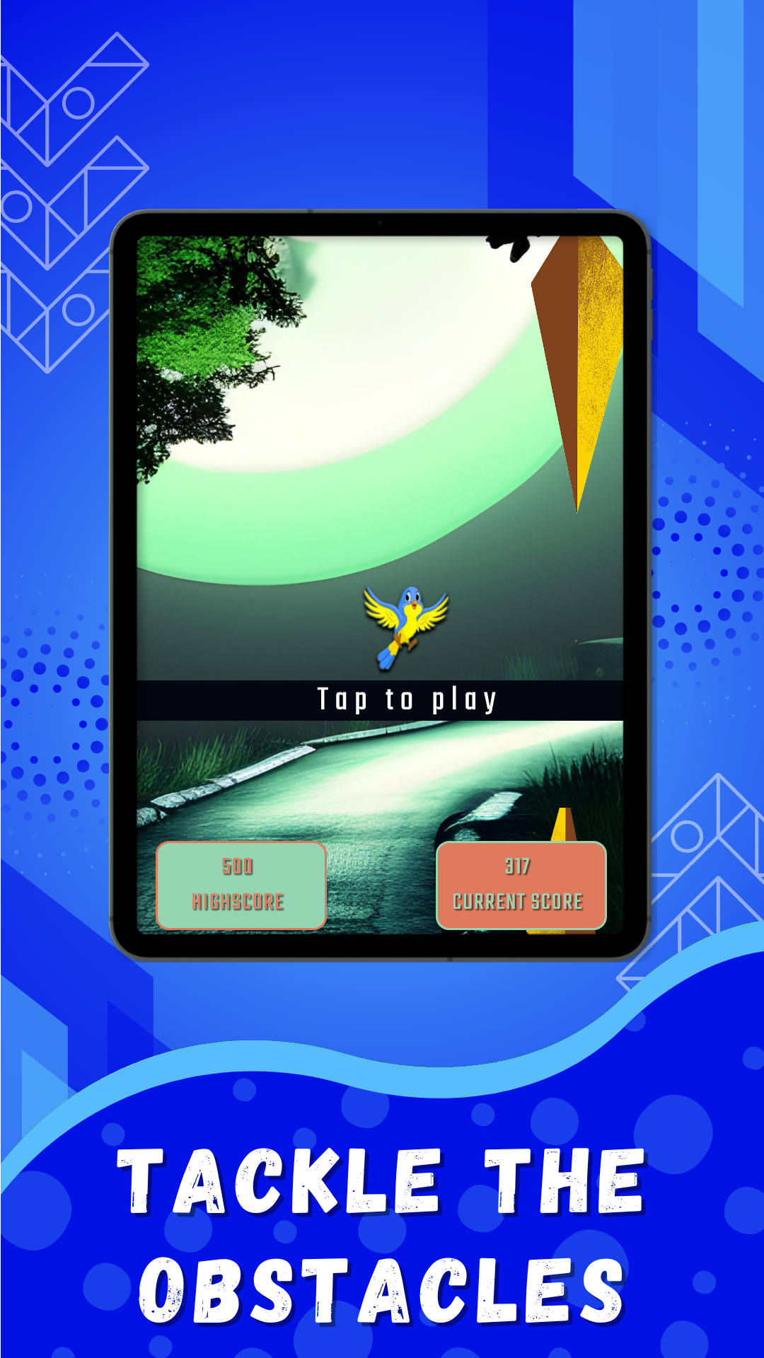 Screenshot of Flippy Bird