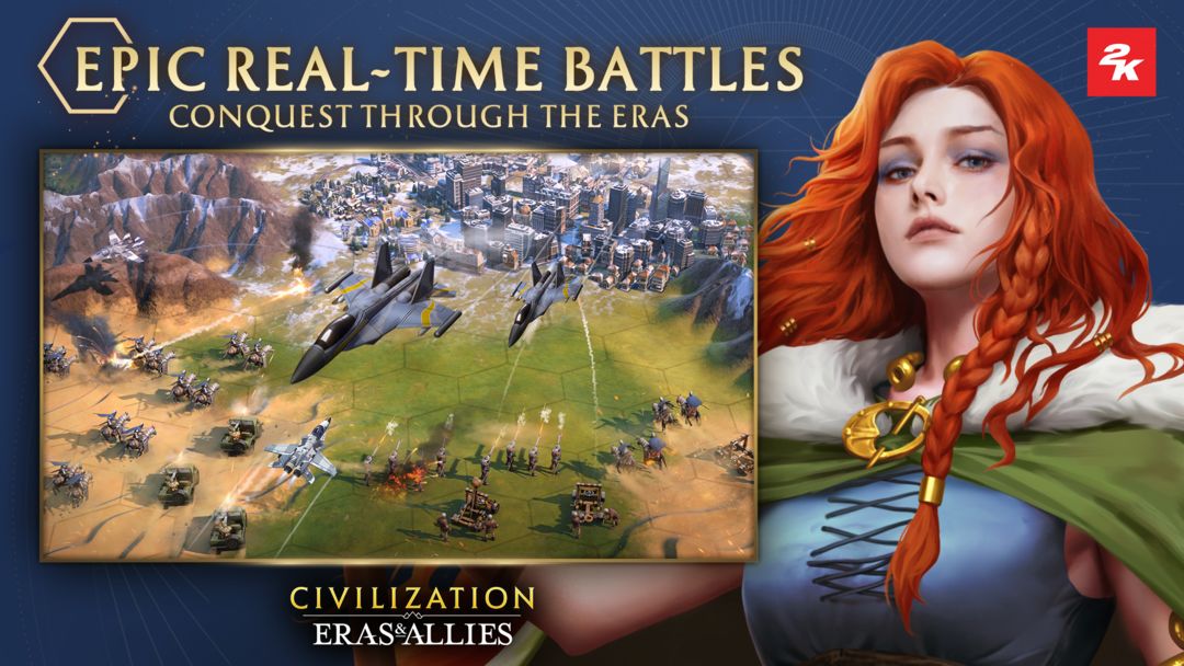 Civilization: Eras & Allies 2K 게임 스크린 샷