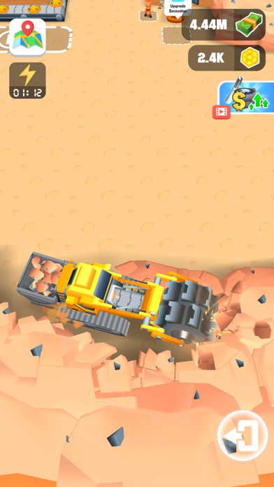 Giant Excavator Game Screenshot