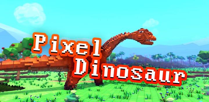 Banner of Pixel Dinosaur ARK Survival 