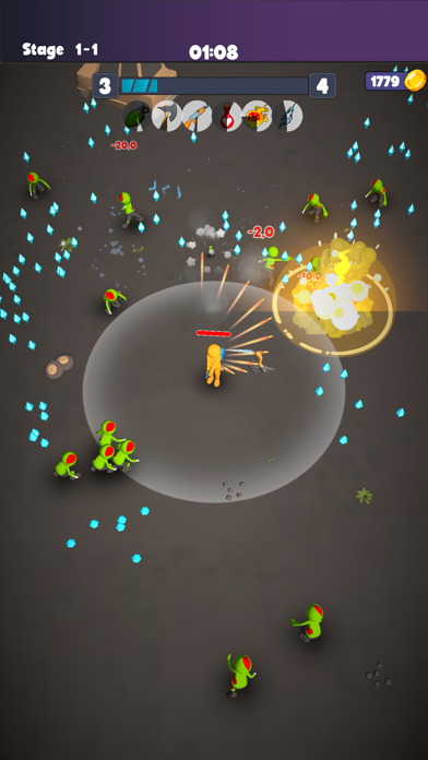 Bag Survivor Game Screenshot