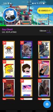 SoyChard - Album de Cartas Game Screenshot