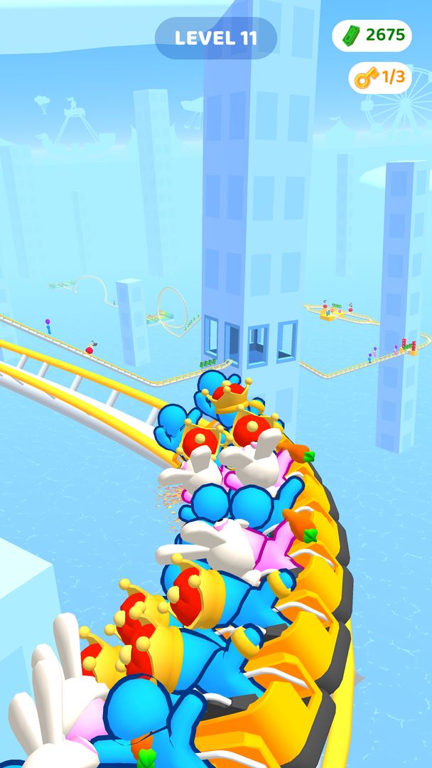 Runner Coaster screenshot game