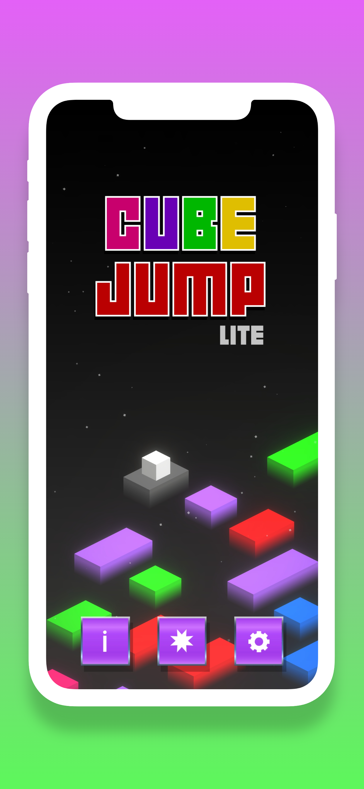 Screenshot of Cube Jump Lite