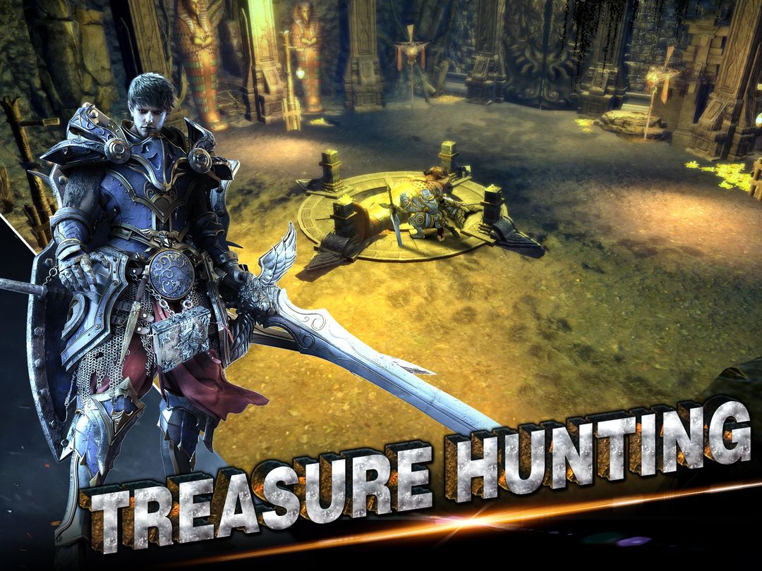 Brave Blades: Discord War 3D Action Fantasy MMORPG screenshot game