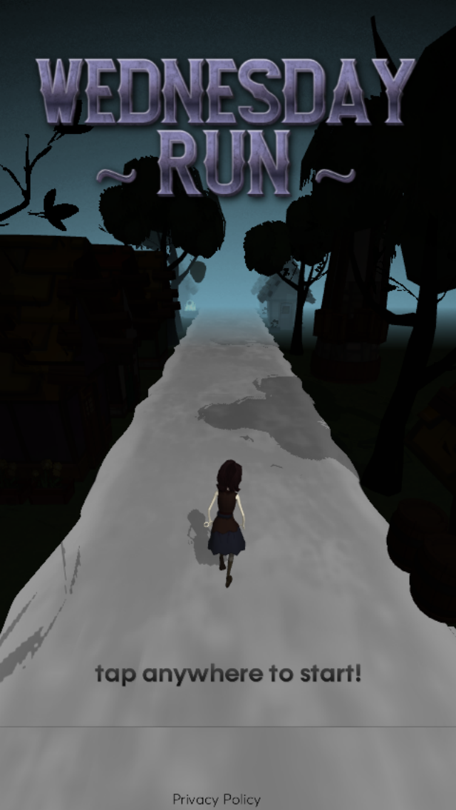 Wednesday Run 게임 스크린샷