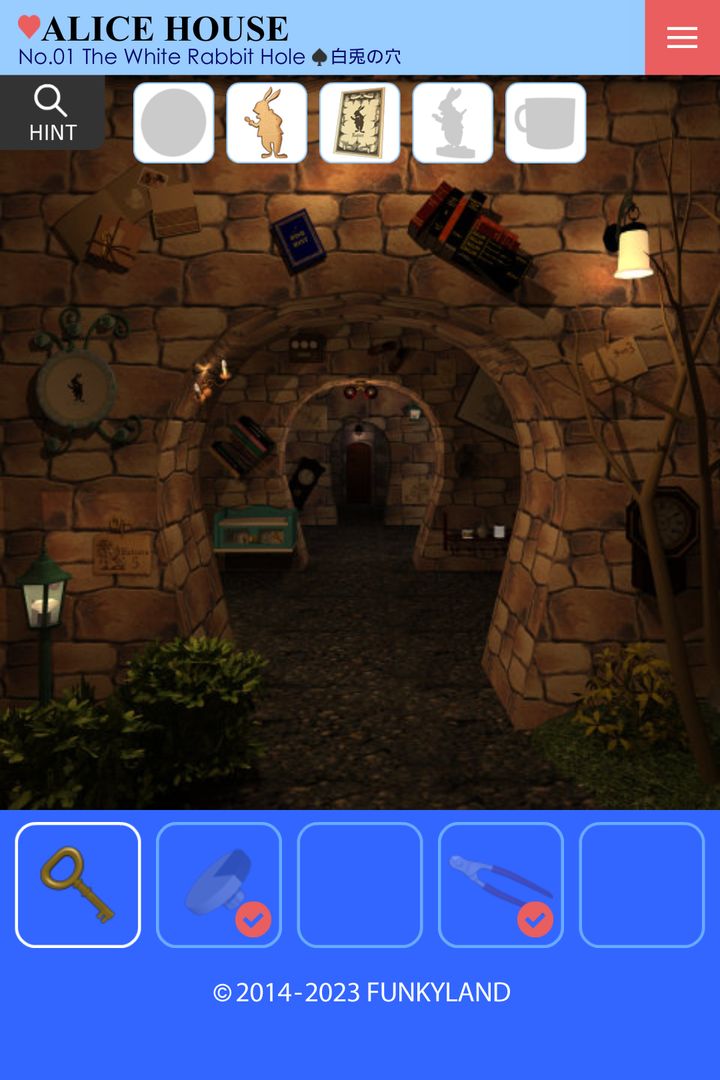 Screenshot of Escape Alice House