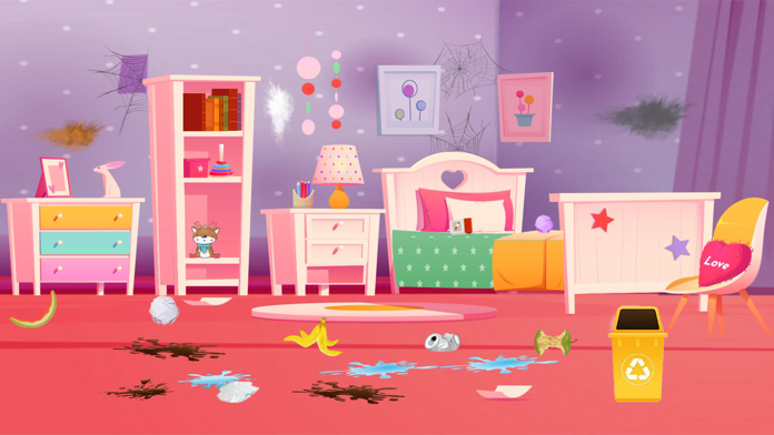 House Cleaning Girl Games Game Screenshot