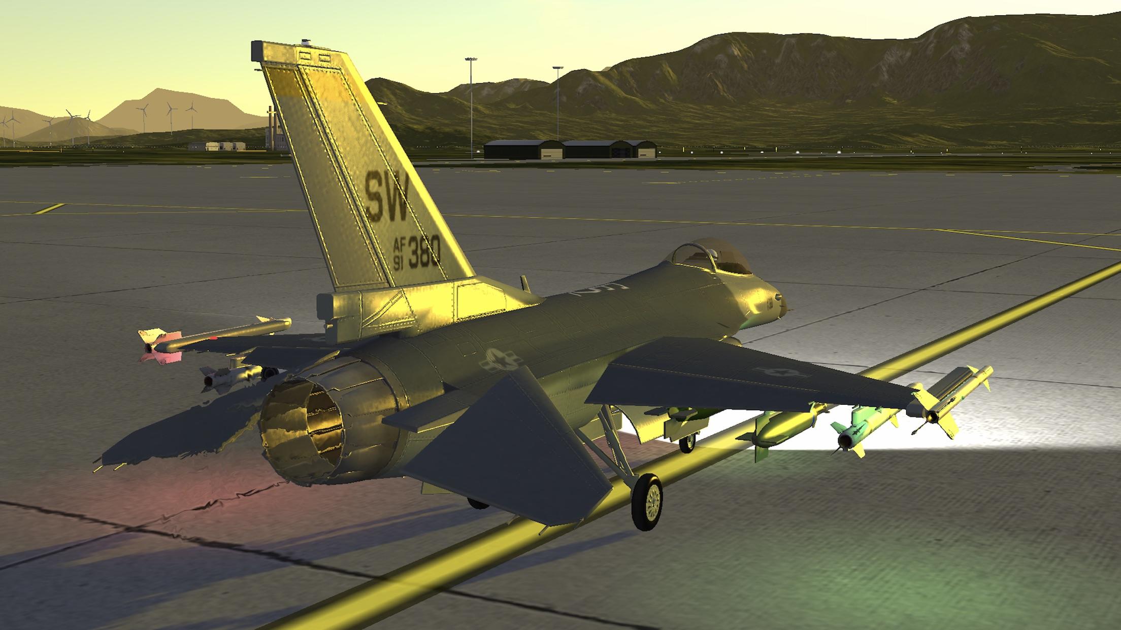 Screenshot 1 of กองทัพอากาศ - Flight Sim 1.065