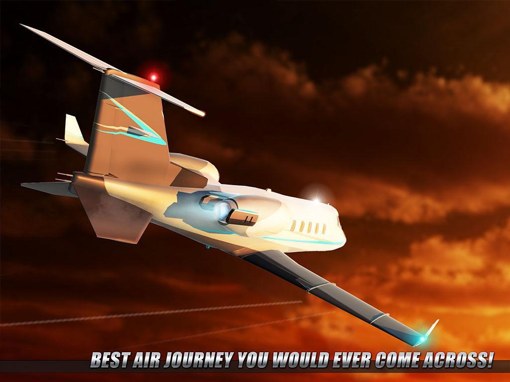 City Airplane Flight Tourist Transport Simulator 게임 스크린 샷