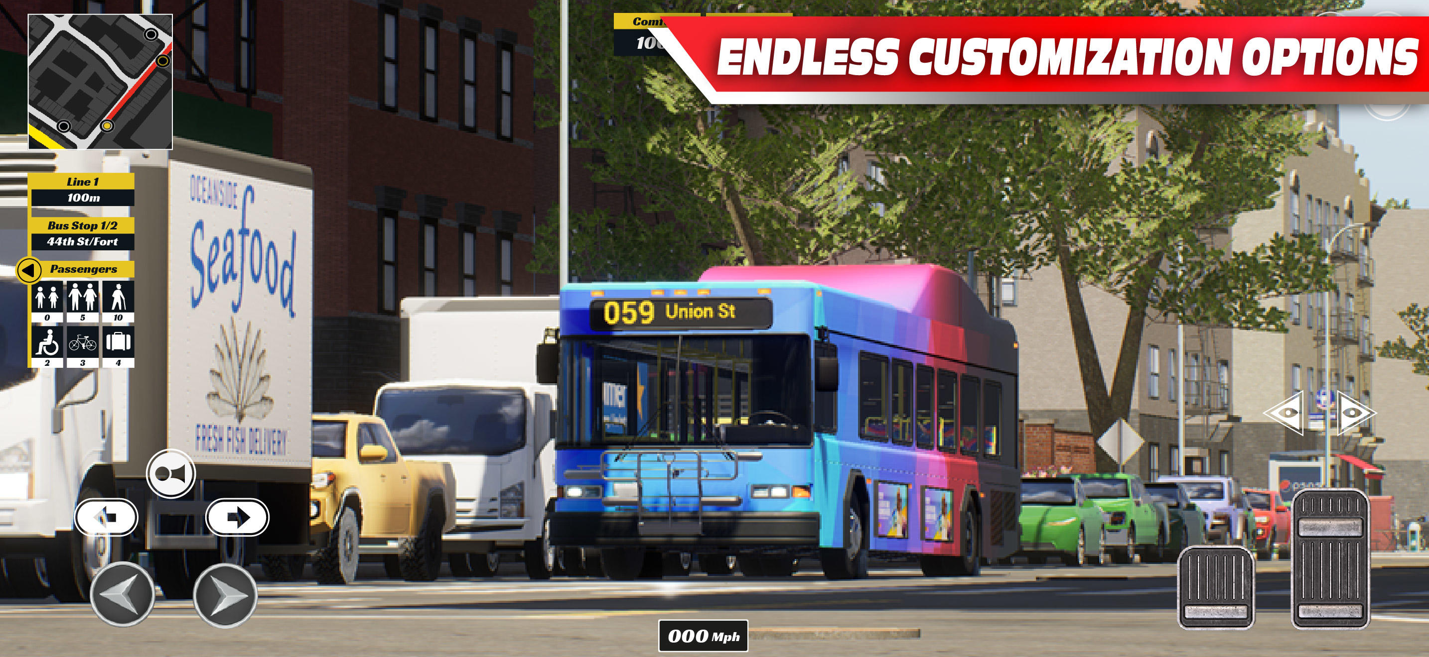 BUS Simulator PRO Urban Rivals Game Screenshot
