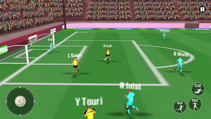 World Soccer Football Games Game Screenshot