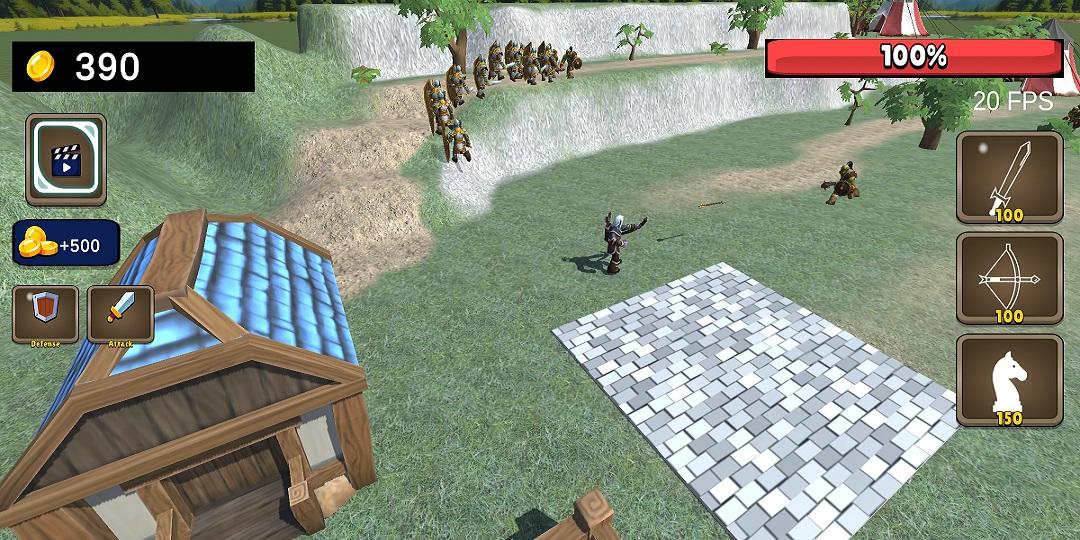 Medieval War II Game Screenshot