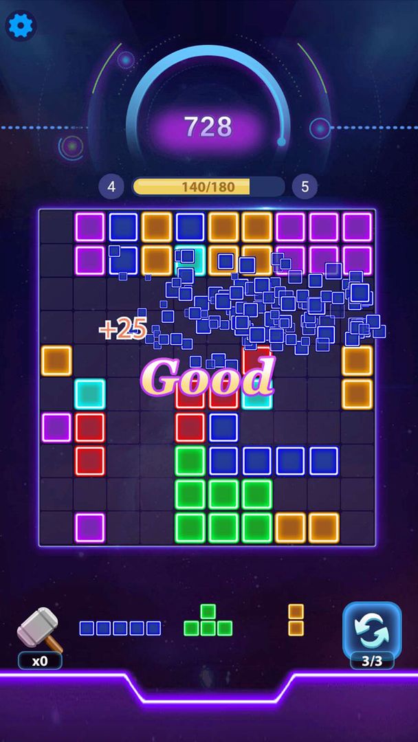 Screenshot of Glow Puzzle - Lucky Block Game