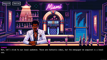 Miami Nights - Bartending in the 80s Game Screenshot
