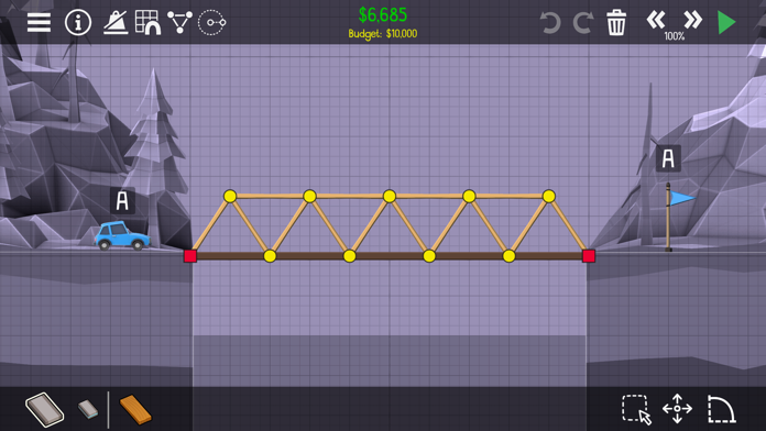 Poly Bridge 2 Game Screenshot