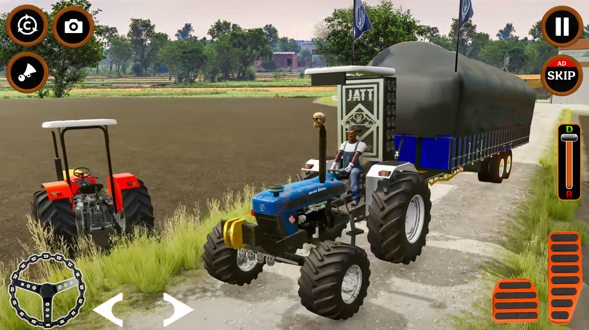 Tractor Farming 3D Simulator Game Screenshot