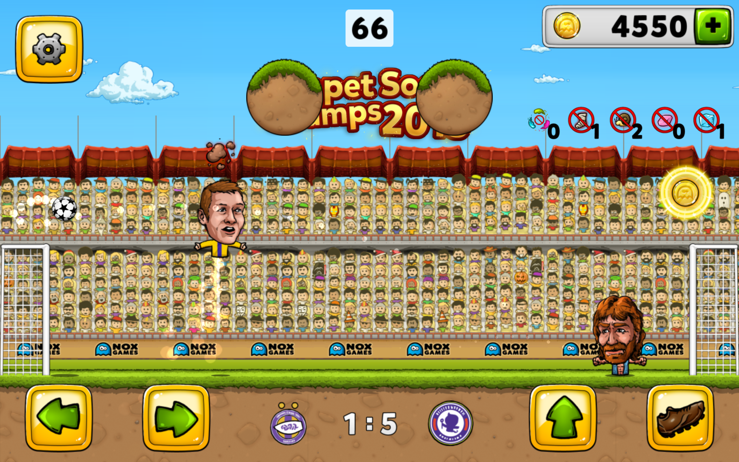 Puppet Soccer Football 2015 Game Screenshot