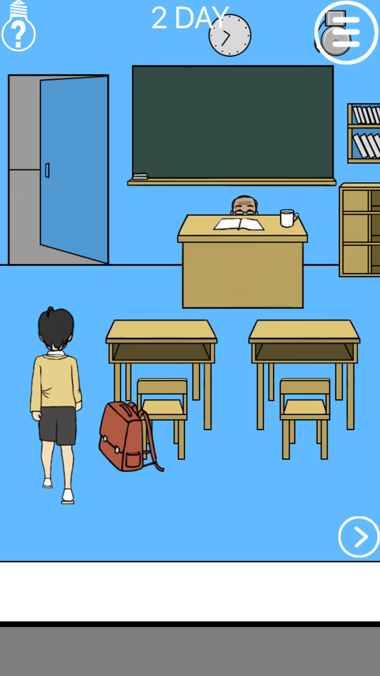 Ditching class - Escape Game Game Screenshot