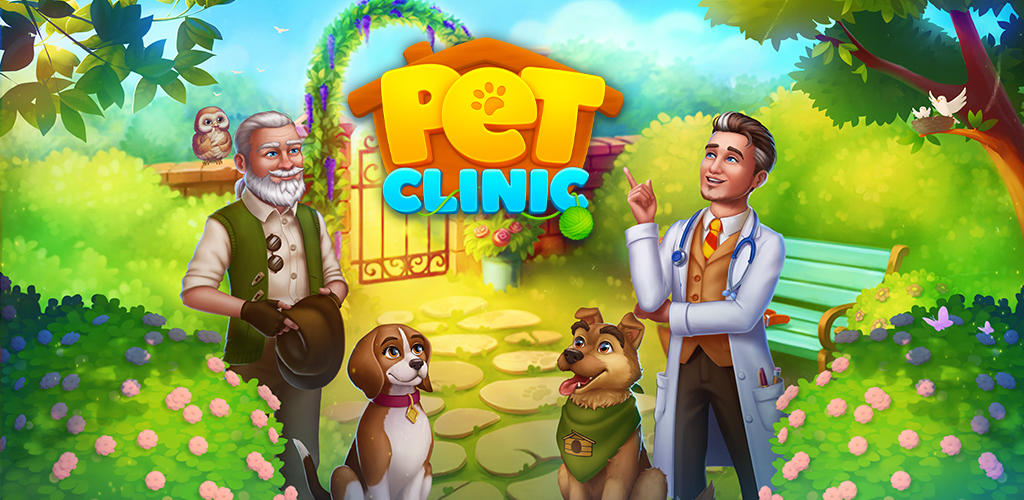 Banner of Pet Clinic - Kostenloses Puzzlespiel mit niedlichen Haustieren 1.0.5.5